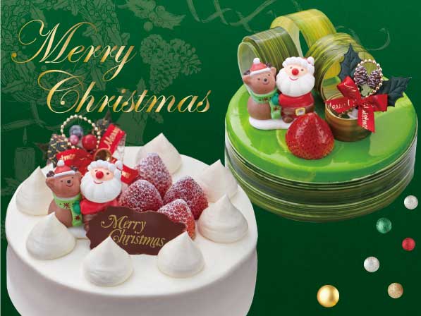 御菓子御殿のクリスマスケーキカタログ2018