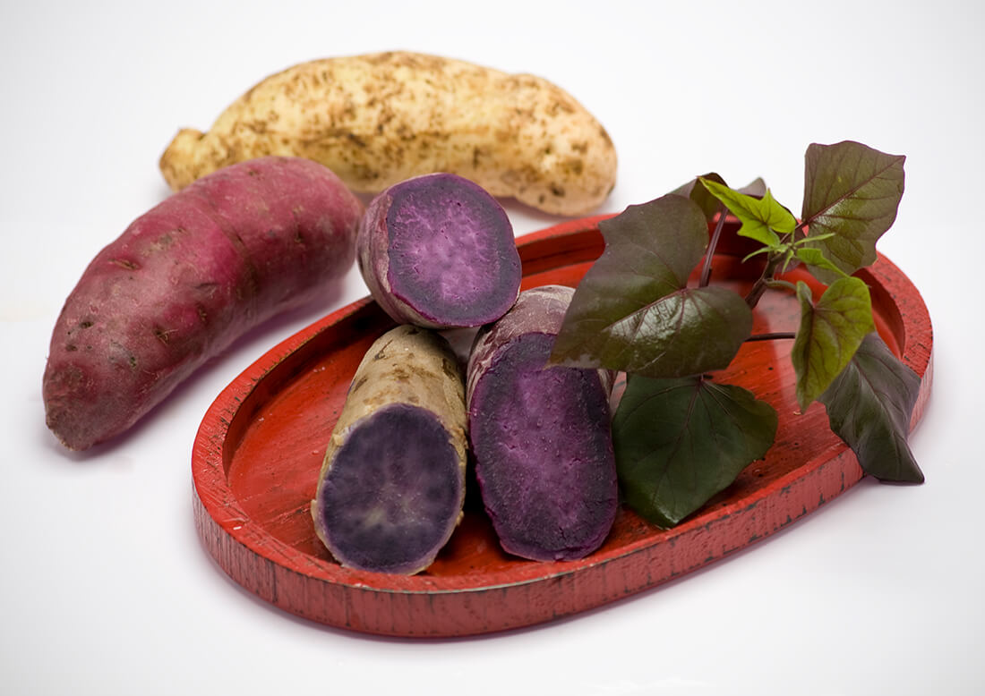 red sweet potato