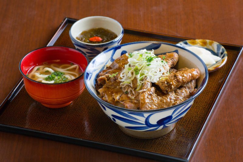 島豚丼定食