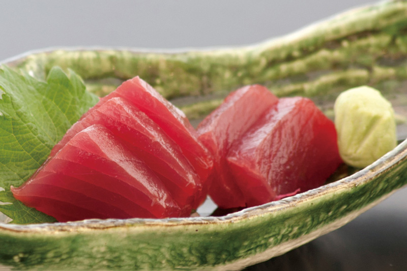 マグロの刺身
