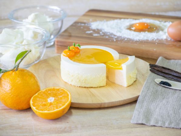 [Limited to order shop] Okinawa's freshly picked tankan cheesecake will be released on February 2